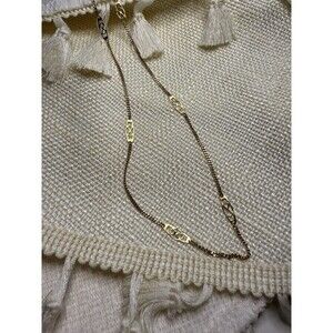 14K Yellow Gold Ichthys Christian Necklace – 15” | 2.7g | Faith Symbol Chain